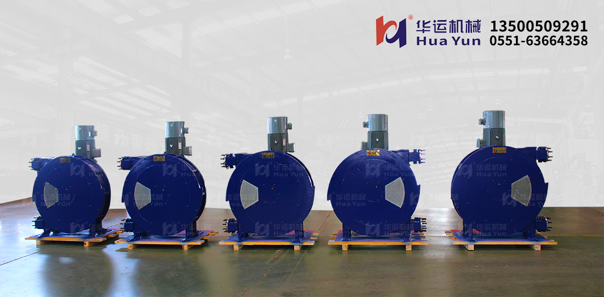 某環(huán)保集團(tuán)采購我司數(shù)臺Z型軟管泵順利交付